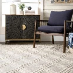 NuLOOM Contemporary Trellis Natti Area Rug