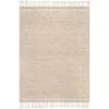 NuLOOM Elana Textured Jute And Cotton Tassel Area Rug