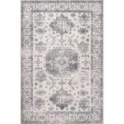 NuLOOM Parisa Vintage Medallion Bordered Area Rug New Arrivals