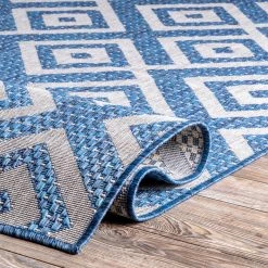 NuLOOM New Arrivals Tayla Diamond Lattice Indoor/Outdoor Area Rug