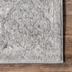 NuLOOM New Arrivals Lola Distressed Medallion Area Rug