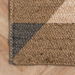 NuLOOM New Arrivals Banded Diamond Braided Jute Area Rug 13 NuLOOM New Arrivals Banded Diamond Braided Jute Area Rug