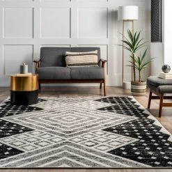 NuLOOM Patty Modern Diamonds Area Rug
