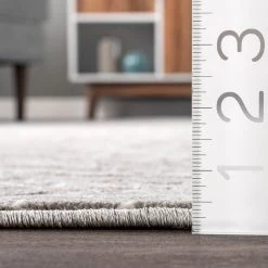 NuLOOM New Arrivals Faye Contemporary Distressed Leopard Print Area Rug