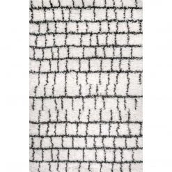 NuLOOM Tamra Geometric Cozy Soft & Fluffy Shag Area Rug New Arrivals