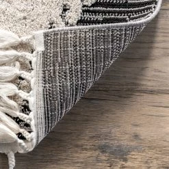 NuLOOM Kylee Soft Shaggy Textured Tassel Area Rug