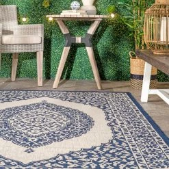 NuLOOM Fiona Medallion Indoor/Outdoor Area Rug 46 NuLOOM Fiona Medallion Indoor/Outdoor Area Rug