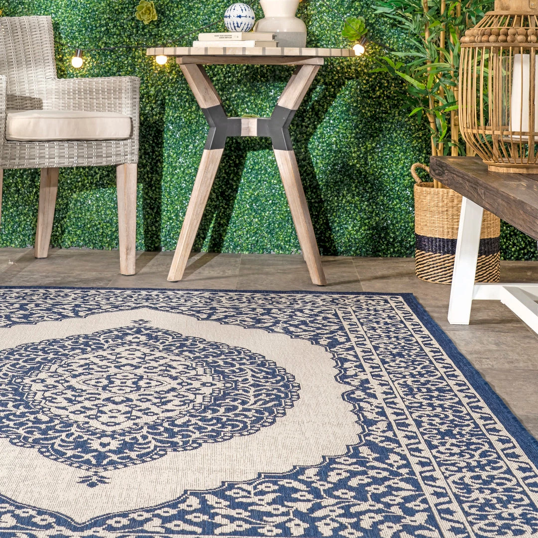 NuLOOM Fiona Medallion Indoor/Outdoor Area Rug 18 NuLOOM Fiona Medallion Indoor/Outdoor Area Rug