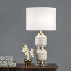 NuLOOM New Arrivals Adler 29" Ceramic Table Lamp