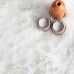 NuLOOM Rodolfo Faux Sheepskin Shag Area Rug Shags