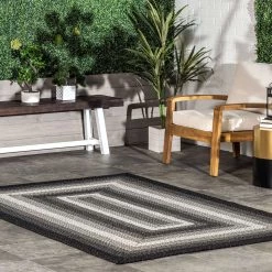NuLOOM Sammy Braided Ombre Indoor/Outdoor Area Rug New Arrivals