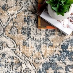 NuLOOM New Arrivals Gia Distressed Transitional Area Rug