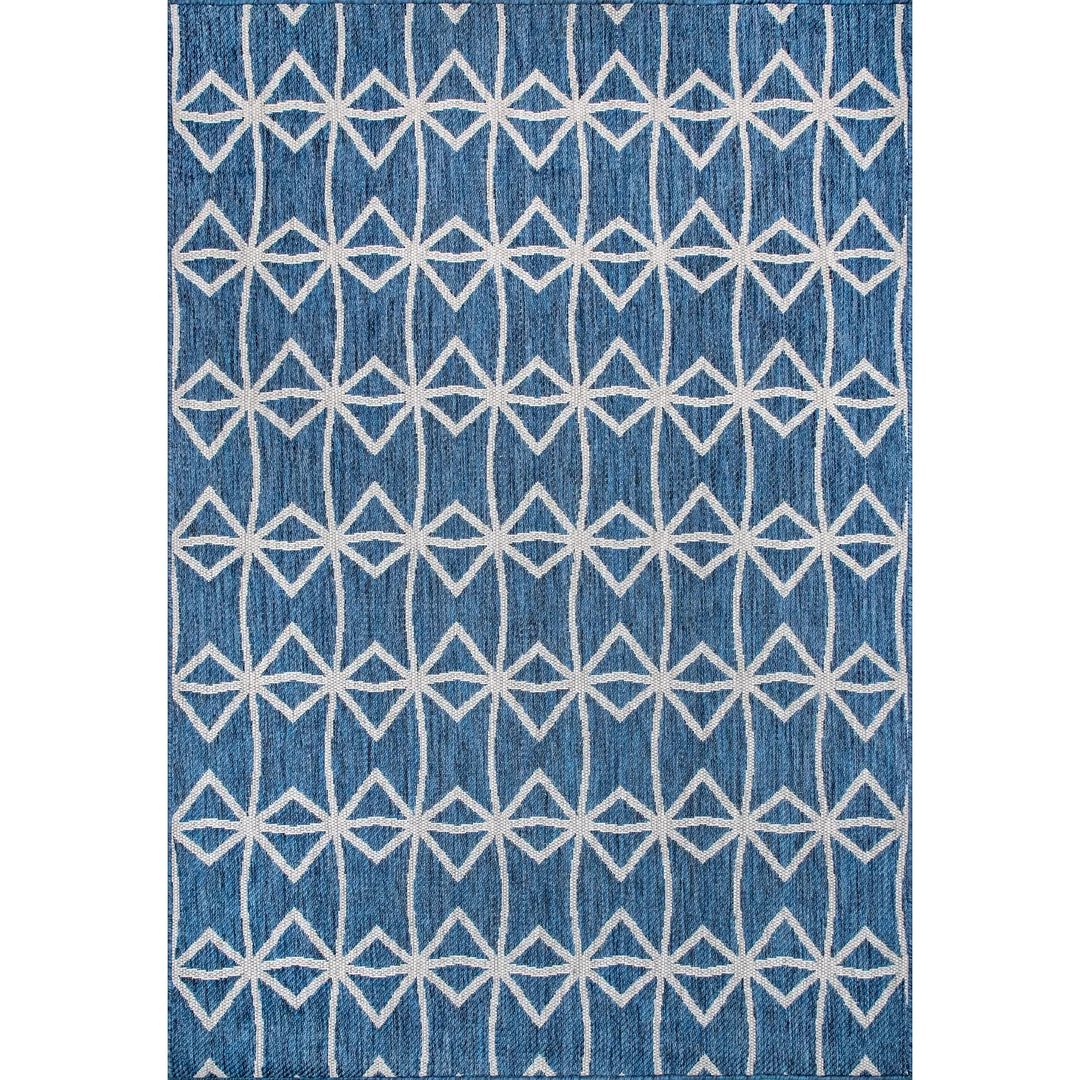 NuLOOM New Arrivals Saunders Geometric Indoor/Outdoor Area Rug 3 NuLOOM New Arrivals Saunders Geometric Indoor/Outdoor Area Rug