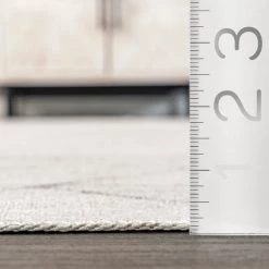 NuLOOM New Arrivals Regan Modern Geometric Machine Washable Area Rug