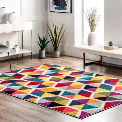 NuLOOM Maris Triangles Area Rug Contemporary