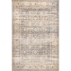 NuLOOM Lesley Handmade Flatweave Cotton Blend Distressed Vintage Area Rug
