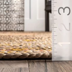 NuLOOM Braided Draya Jute Area Rug