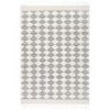 NuLOOM Wren Hand Loomed Textured Diamond Wool Tassel Area Rug