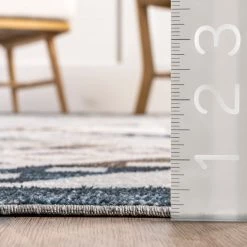 NuLOOM New Arrivals Kajal Machine Washable Southwestern Geometric Area Rug