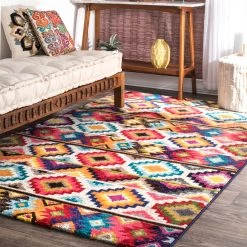 NuLOOM Lizmar Retro Area Rug