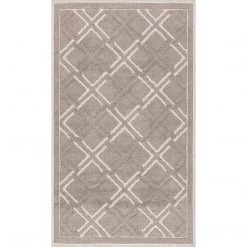 NuLOOM Sheridan Textured Diamond Trellis Bath Mat