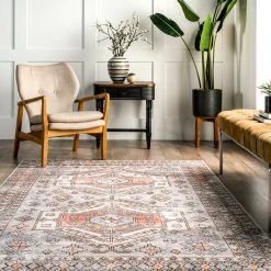 NuLOOM Mae Machine Washable Tribal Motif Area Rug New Arrivals 49 NuLOOM Mae Machine Washable Tribal Motif Area Rug New Arrivals