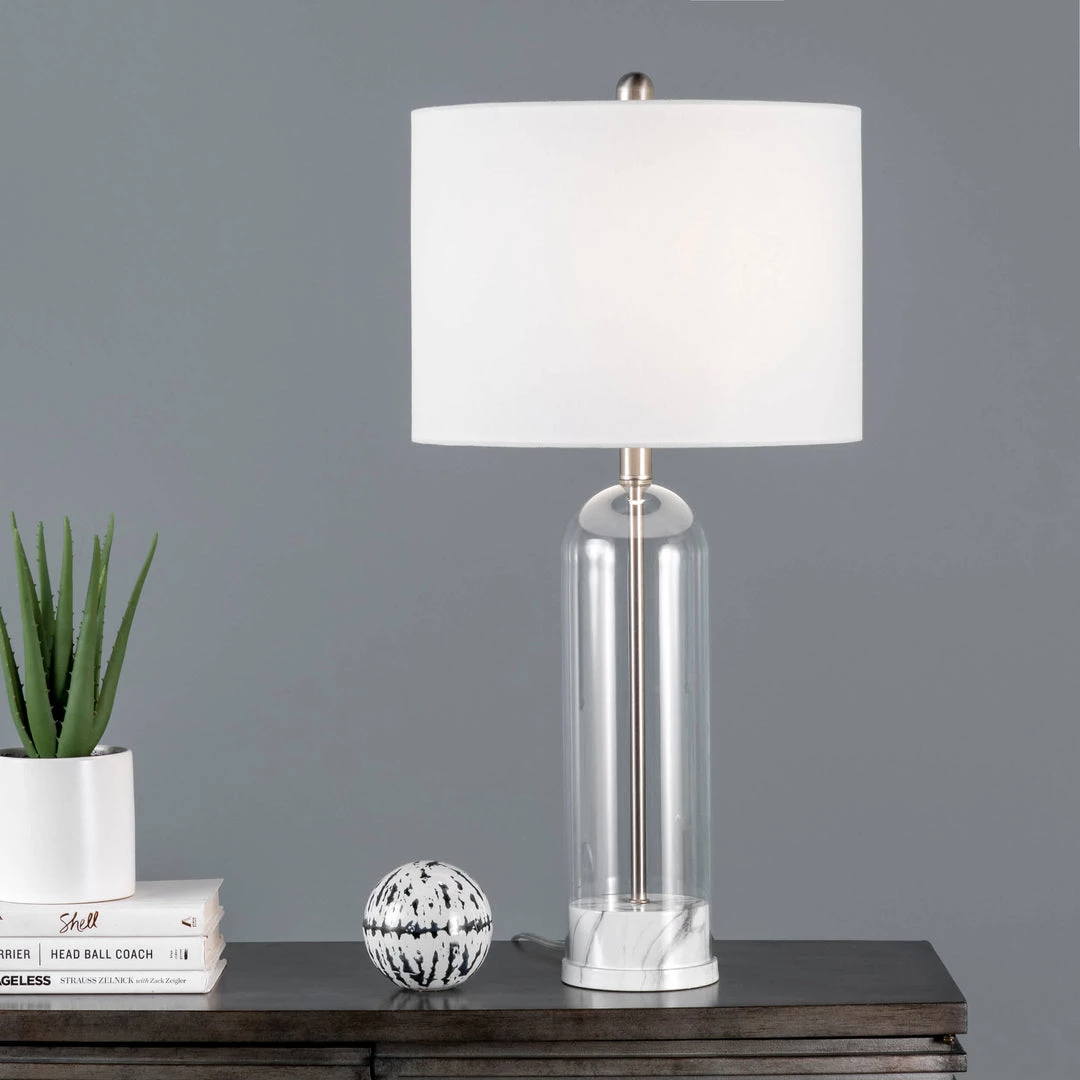 NuLOOM New Arrivals Bayhill 28" Glass Table Lamp 10 NuLOOM New Arrivals Bayhill 28" Glass Table Lamp