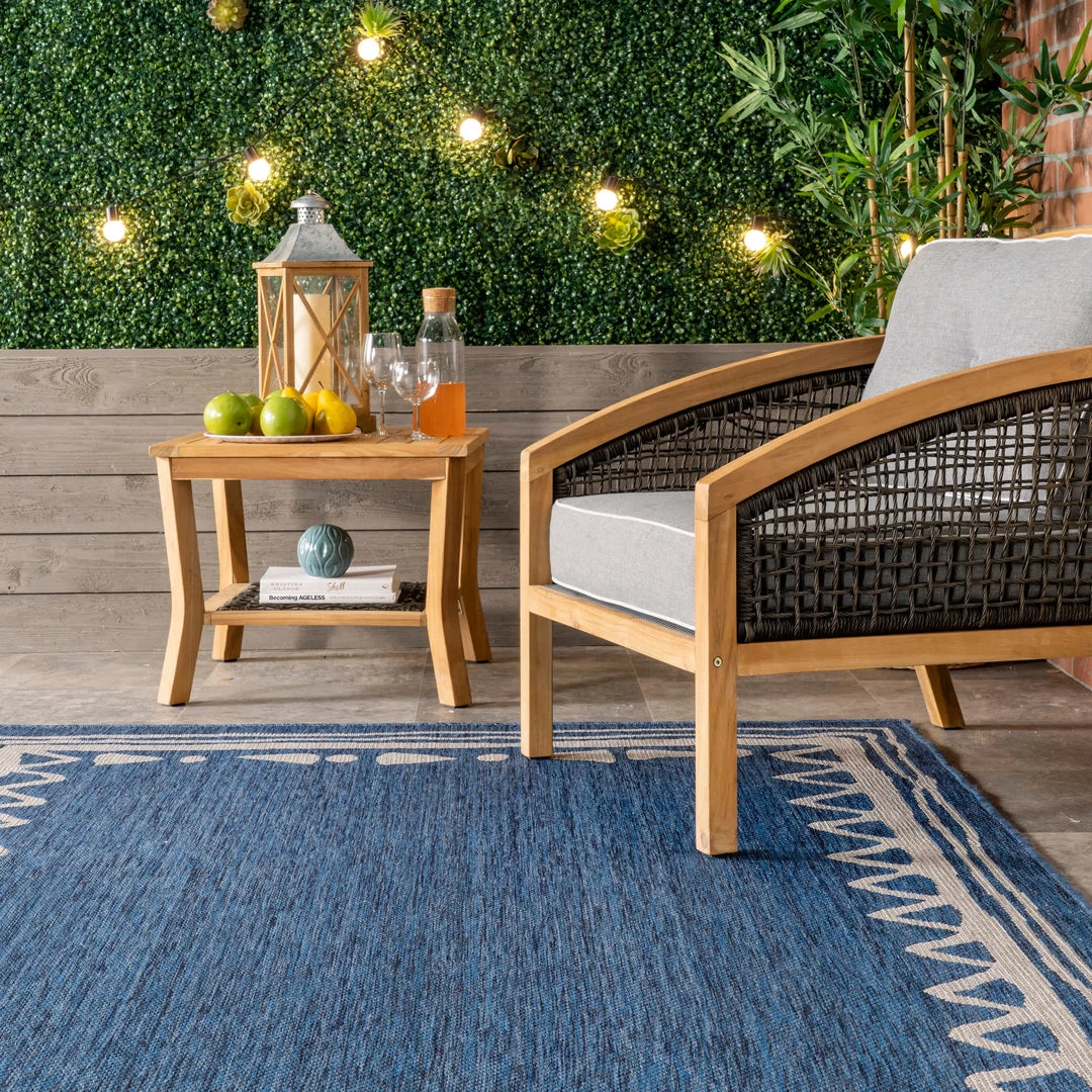 NuLOOM New Arrivals Keaton Casual Bordered Indoor/Outdoor Area Rug 15 NuLOOM New Arrivals Keaton Casual Bordered Indoor/Outdoor Area Rug