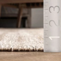 NuLOOM Vida Hand Woven Abstract Jute Tassel Area Rug