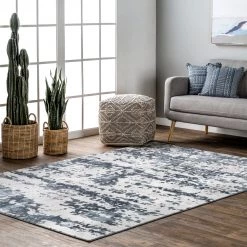 NuLOOM New Arrivals Ginny Contemporary Speckled Abstract Area Rug