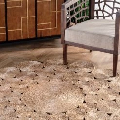 NuLOOM Eden Circle Braided Jute Area Rug New Arrivals