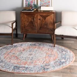 NuLOOM Vintage Zara Medallion Area Rug