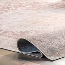 NuLOOM New Arrivals Rosa Machine Washable Distressed Vintage Medallion Area Rug 14 NuLOOM New Arrivals Rosa Machine Washable Distressed Vintage Medallion Area Rug