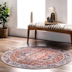 NuLOOM Best Sellers Vintage Harriet Medallion Fringe Area Rug