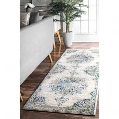 NuLOOM Vintage Medallion Leola Area Rug