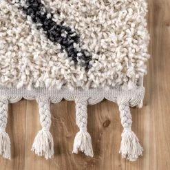 NuLOOM New Arrivals Jessie Moroccan Lattice Tassel Area Rug 21 NuLOOM New Arrivals Jessie Moroccan Lattice Tassel Area Rug