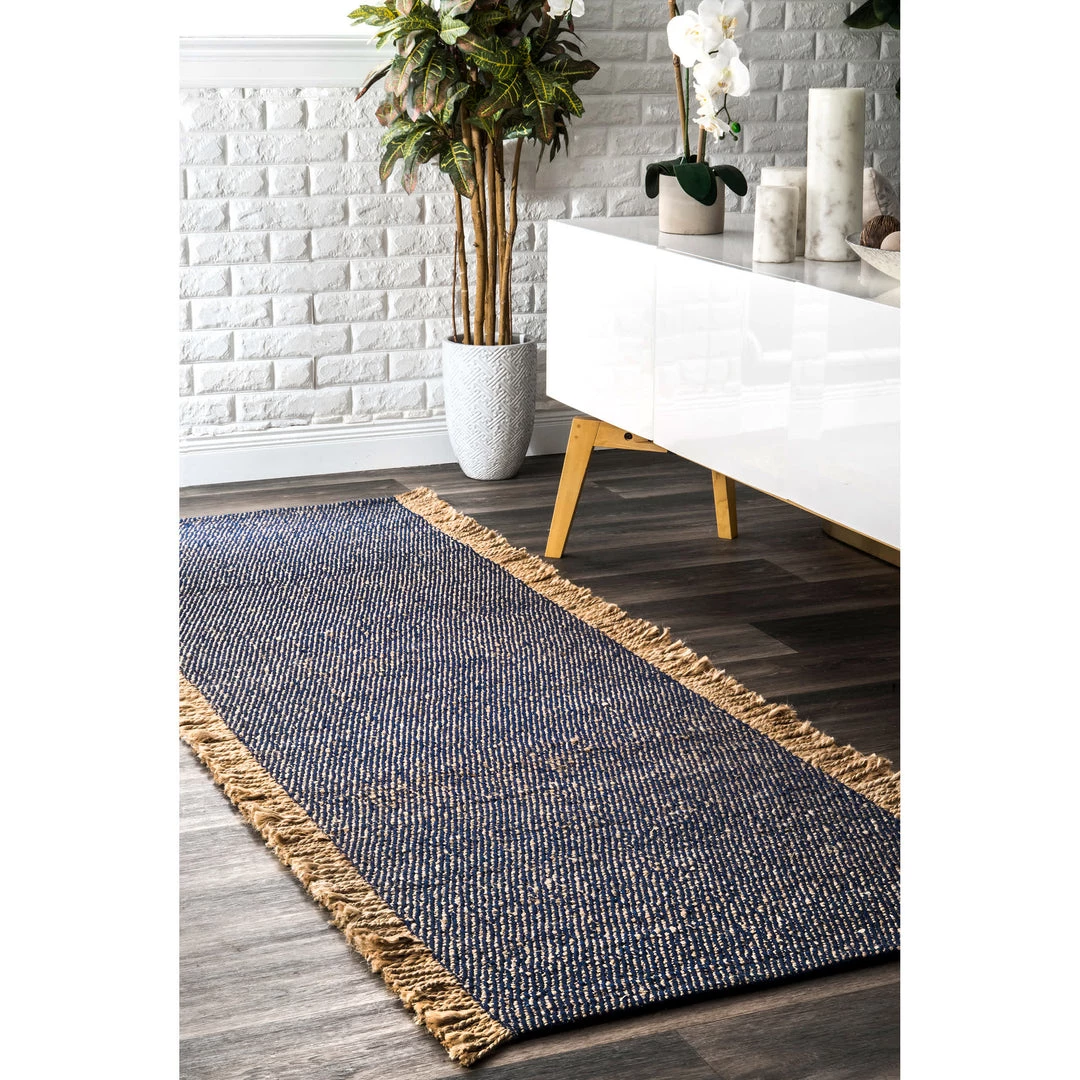 NuLOOM Flatweave Solid Tassel Amalia Area Rug 10 NuLOOM Flatweave Solid Tassel Amalia Area Rug