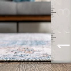 NuLOOM Persian Medallion Washable Area Rug