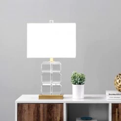 NuLOOM New Arrivals Ankara 24" Crystal Table Lamp
