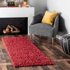 NuLOOM Kara Solid Shag Area Rug Shags