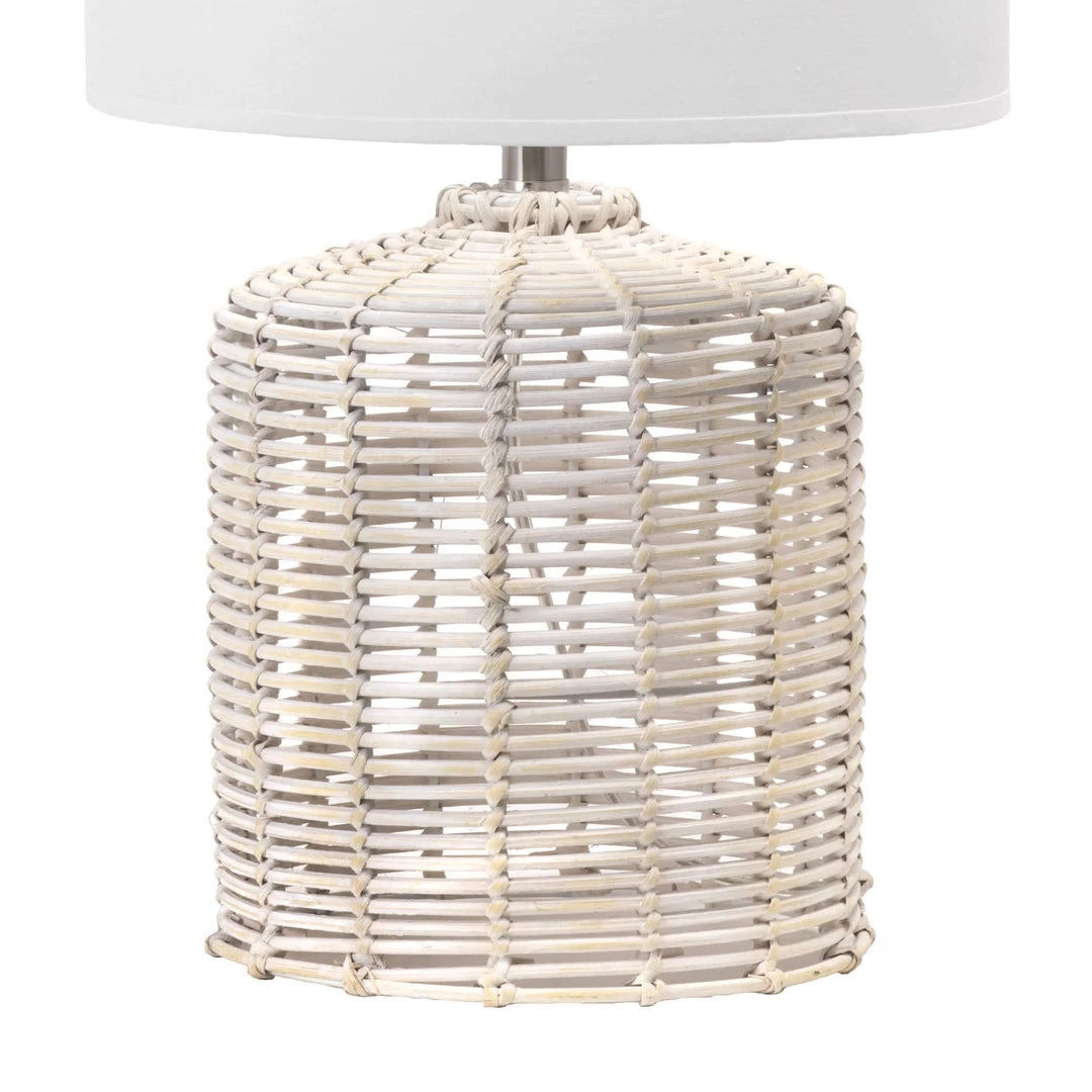 NuLOOM Modena 19" Rattan Table Lamp Lighting 6 NuLOOM Modena 19" Rattan Table Lamp Lighting