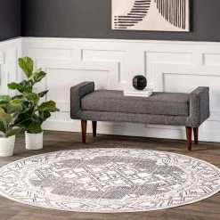 NuLOOM Mia Machine Washable Geometric Medallion Area Rug New Arrivals