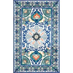 NuLOOM Traditional Floral Leda