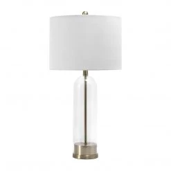 NuLOOM New Arrivals Bayhill 28" Glass Table Lamp 40 NuLOOM New Arrivals Bayhill 28