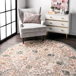 NuLOOM Vintage Floral Lenore Area Rug 21 NuLOOM Vintage Floral Lenore Area Rug