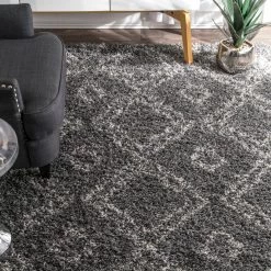 NuLOOM Iola Easy Shag Area Rug 48 NuLOOM Iola Easy Shag Area Rug