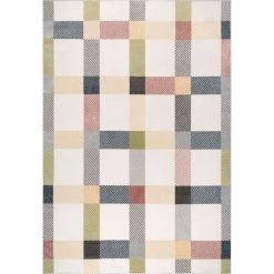 NuLOOM Marisa Vintage Plaid Area Rug New Arrivals