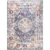 NuLOOM New Arrivals Vintage Glynn Medallion Fringe Area Rug