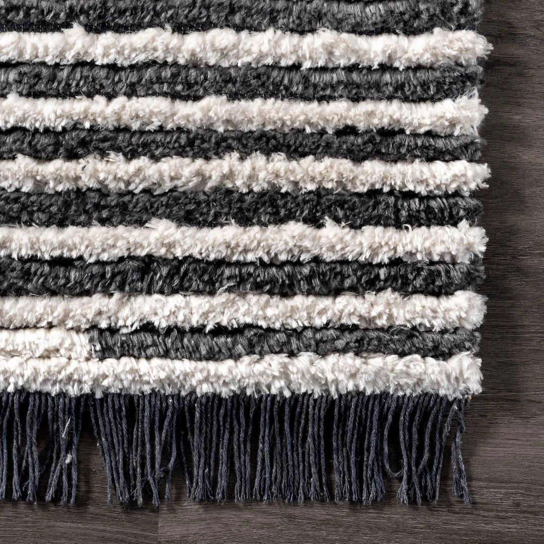 NuLOOM Morgan Contemporary Diamond Soft Shag Fringe Area Rug New Arrivals 5 NuLOOM Morgan Contemporary Diamond Soft Shag Fringe Area Rug New Arrivals