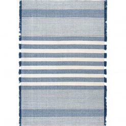 NuLOOM Jennie Hand Loomed Wool Striped Flatweave Fringe Area Rug New Arrivals